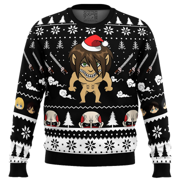 Attack Titan Attack on Titan Ugly Christmas Sweater – Moonbestprint