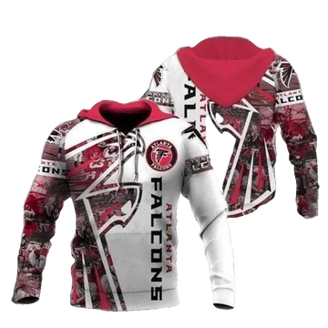 Atlanta Falcons Football For Fans 3D Hoodie, NFL Hoodie Moonbestprint