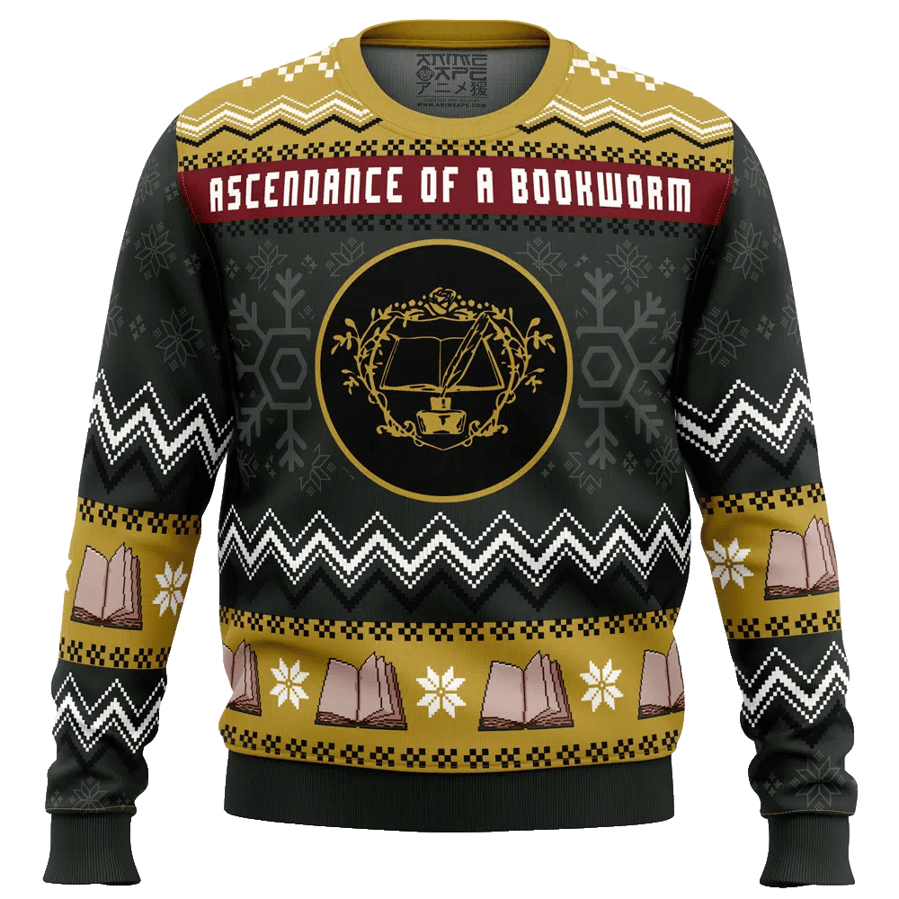 Ascendance Of A Bookworm Ugly Christmas Sweater – Moonbestprint