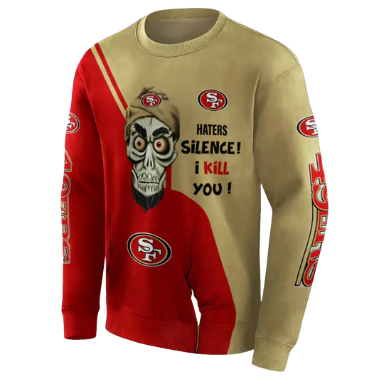 San Francisco 49ers Achmed Skull Aop Sweatshirt - Moonbestprint