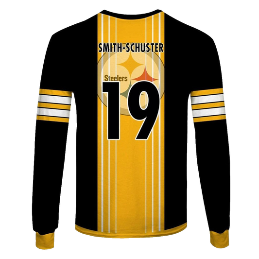 Pittsburgh Steelers Juju Smith Schuster No 19 AOP Sweatshirt - Moonbestprint