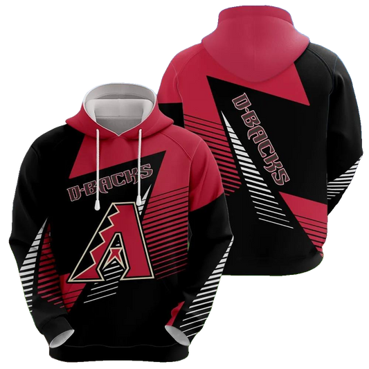 Arizona Diamondbacks Printed MLB All Over Print Hoodie -Moonbestprint