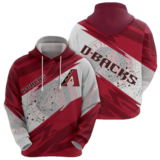 Arizona Diamondbacks MLB All Over Print Hoodie -Moonbestprint