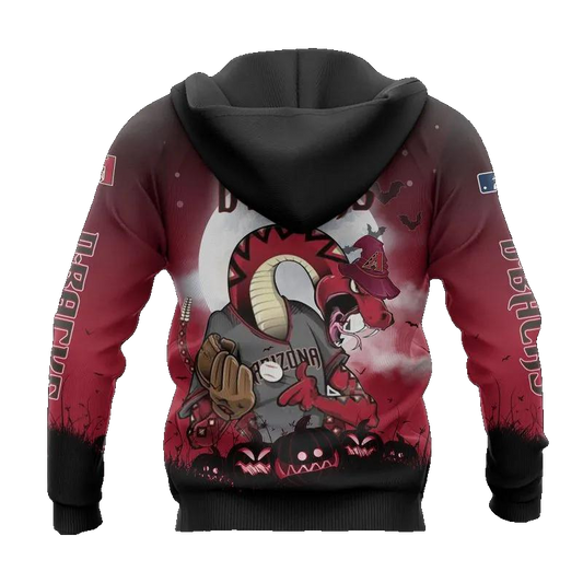 Arizona Diamondbacks Mascot MLB All Over Print Hoodie -Moonbestprint