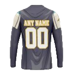 Personalized Minnesota Vikings Mandalorian And Baby Yoda AOP Sweatshirt - Moonbestprint