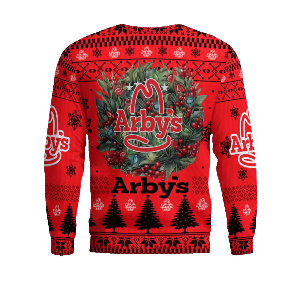 Arbys Logo Company Ugly Christmas Sweater – Moonbestprint