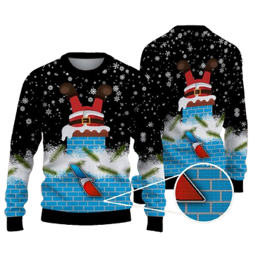 American Airlines Logo Santa Funny Ugly Christmas Sweater – Moonbestprint