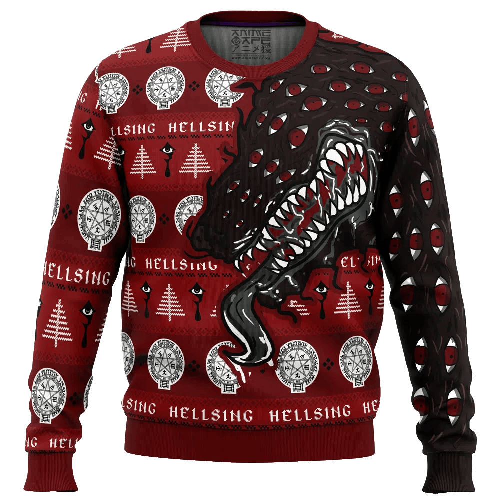 Alucard Restraint Release Hellsing Ugly Christmas Sweater – Moonbestprint