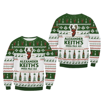 Alexander Keith Is Beer Ugly Christmas Sweater – Moonbestprint