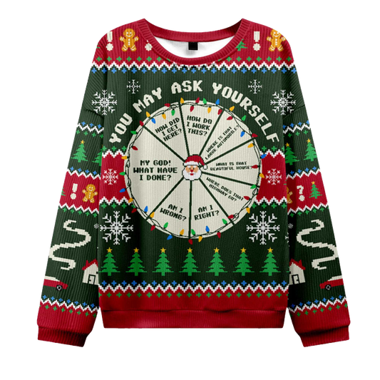 2025 You May Ask Yourself Ugly Christmas Sweater – Moonbestprint