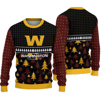 2026 Washington Festive Holiday Ugly Sweater - Moonbestprint