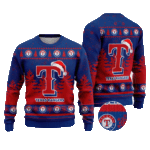 2025 Texas Rangers Snowflakes Christmas Ugly Sweater – Moonbestprint