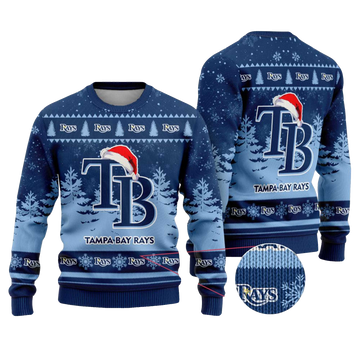 2025 Tampa Bay Rays Snowflakes Christmas Ugly Sweater – Moonbestprint