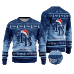 2025 Tampa Bay Rays Snowflakes Christmas Ugly Sweater – Moonbestprint