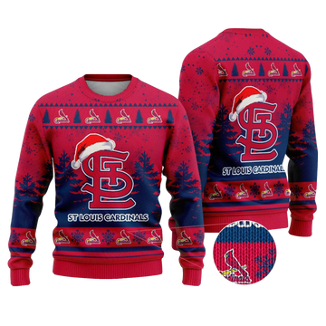 2025 St. Louis Cardinals Snowflakes Christmas Ugly Sweater – Moonbestprint