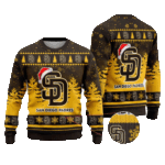 2025 San Diego Padres Snowflakes Christmas Ugly Sweater – Moonbestprint