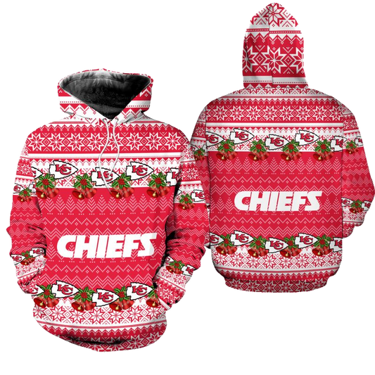 Kansas City Chiefs Christmas Limited Edition Unisex Hoodie Zip Up Hoodie Nla030610 - Moonbestprint