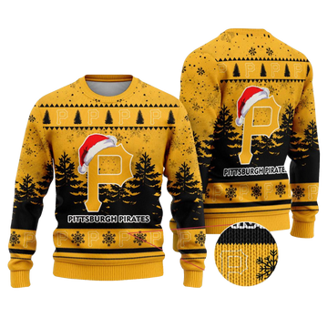2025 Pittsburgh Pirates Snowflakes Christmas Ugly Sweater – Moonbestprint
