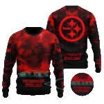 2025 Pittsburgh Steelers Stranger Things Ugly Sweater – Moonbestprint