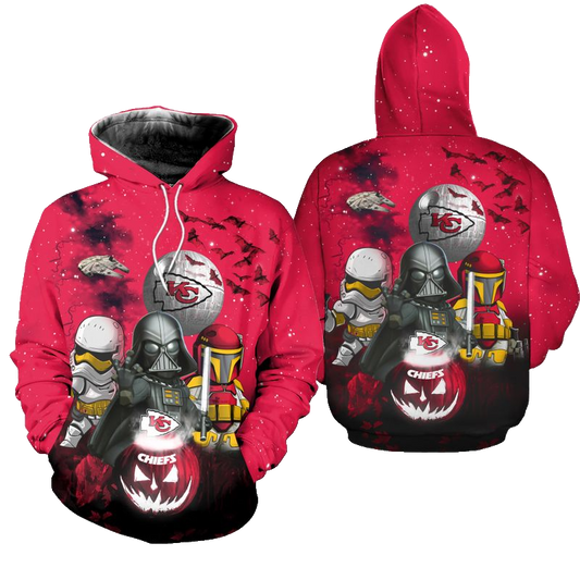 Kansas City Chiefs Star Wars Hoodie Zip Up Hoodienew023310 - Moonbestprint