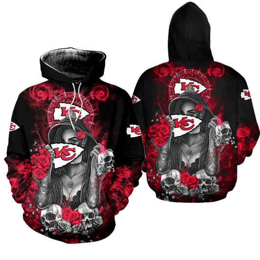 Nfl Kansas City Chiefs Limited Edition Zip Hoodie Fleece Hoodie Size S-5xl New008510 - Moonbestprint