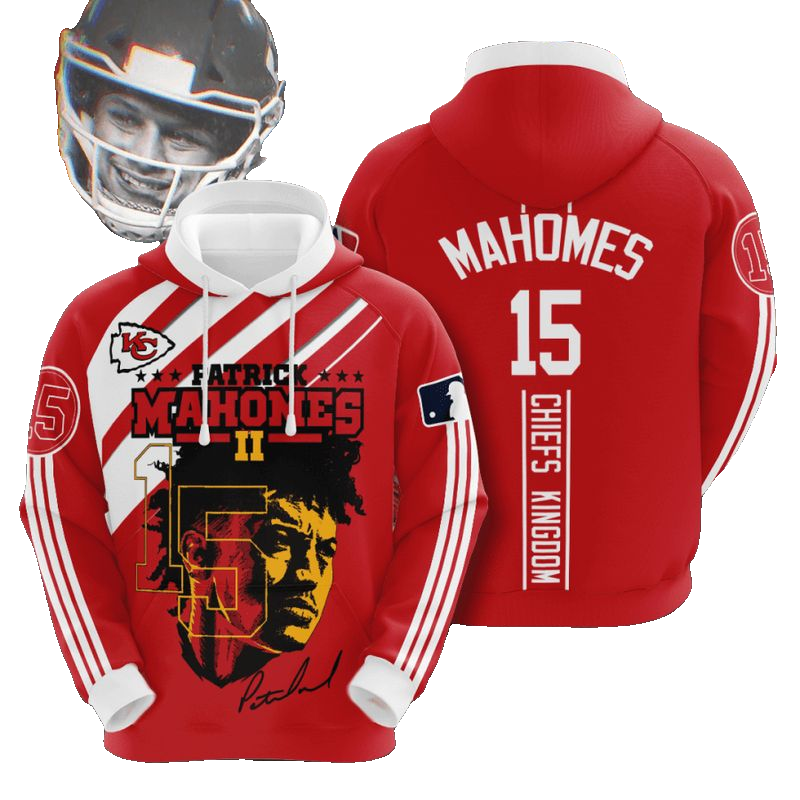 Kansas City Chiefs Patrick Mahomes Number 15 Limited Edition 3d Hoodie Gts006318 - Moonbestprint