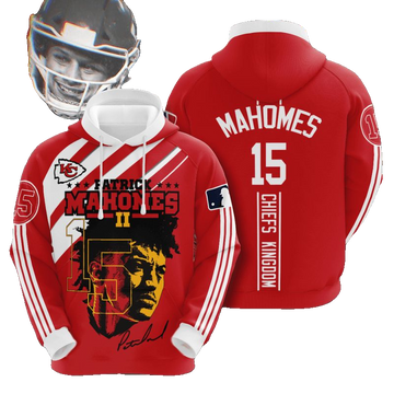 Kansas City Chiefs Patrick Mahomes Number 15 Limited Edition 3d Hoodie Gts006318 - Moonbestprint