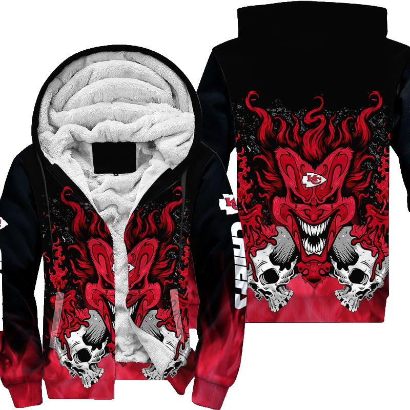 Kansas City Chiefs Clown Halloween Hoodie Zip Up Hoodie Nla025810 - Moonbestprint