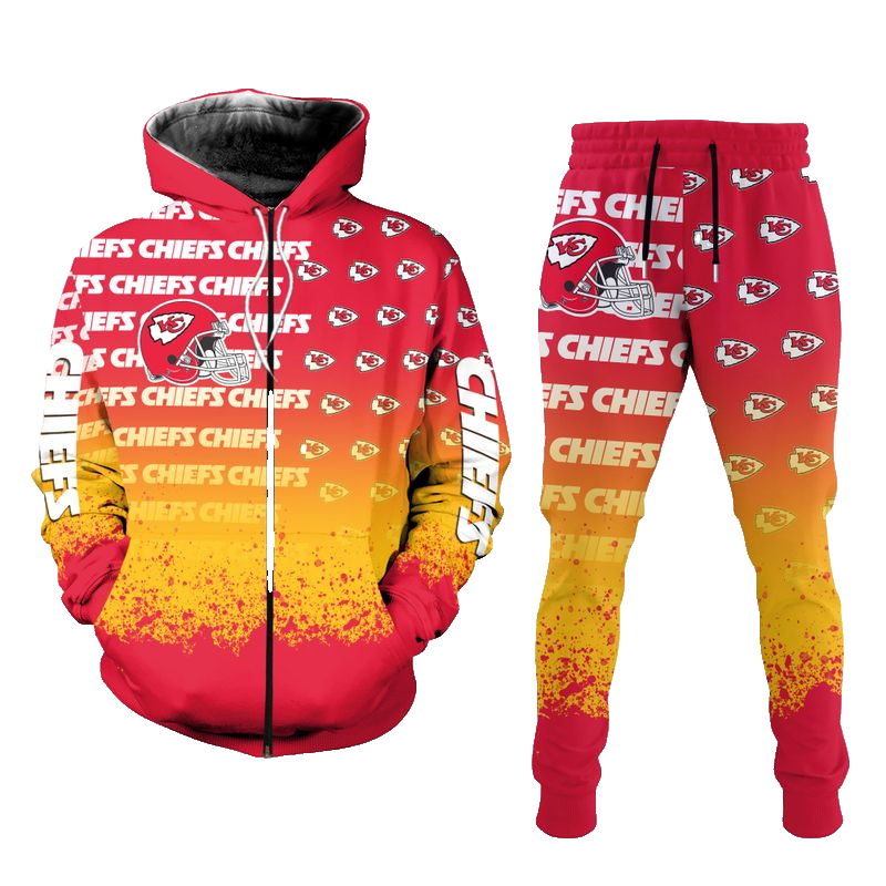 Kansas City Chiefs Football Helmets Limited Edition Hoodie Zip Hoodie Size New063410 - Moonbestprint