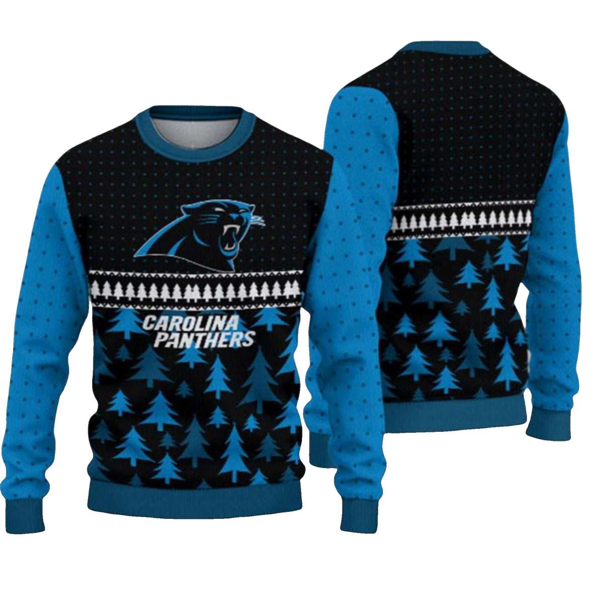 2026 Panthers Ugly Christmas Sweater - Moonbestprint