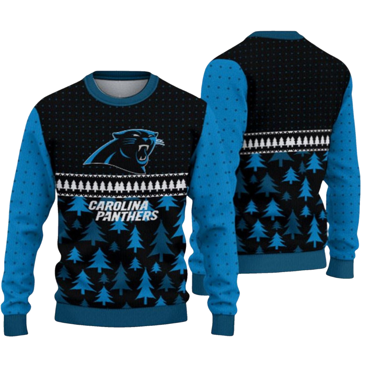 2026 Panthers Ugly Christmas Sweater - Moonbestprint