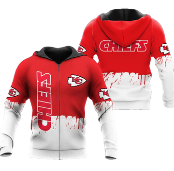 Nfl Kansas City Chiefs Limited Edition Zip Hoodie Hoodie Size S-5xl New007510 - Moonbestprint