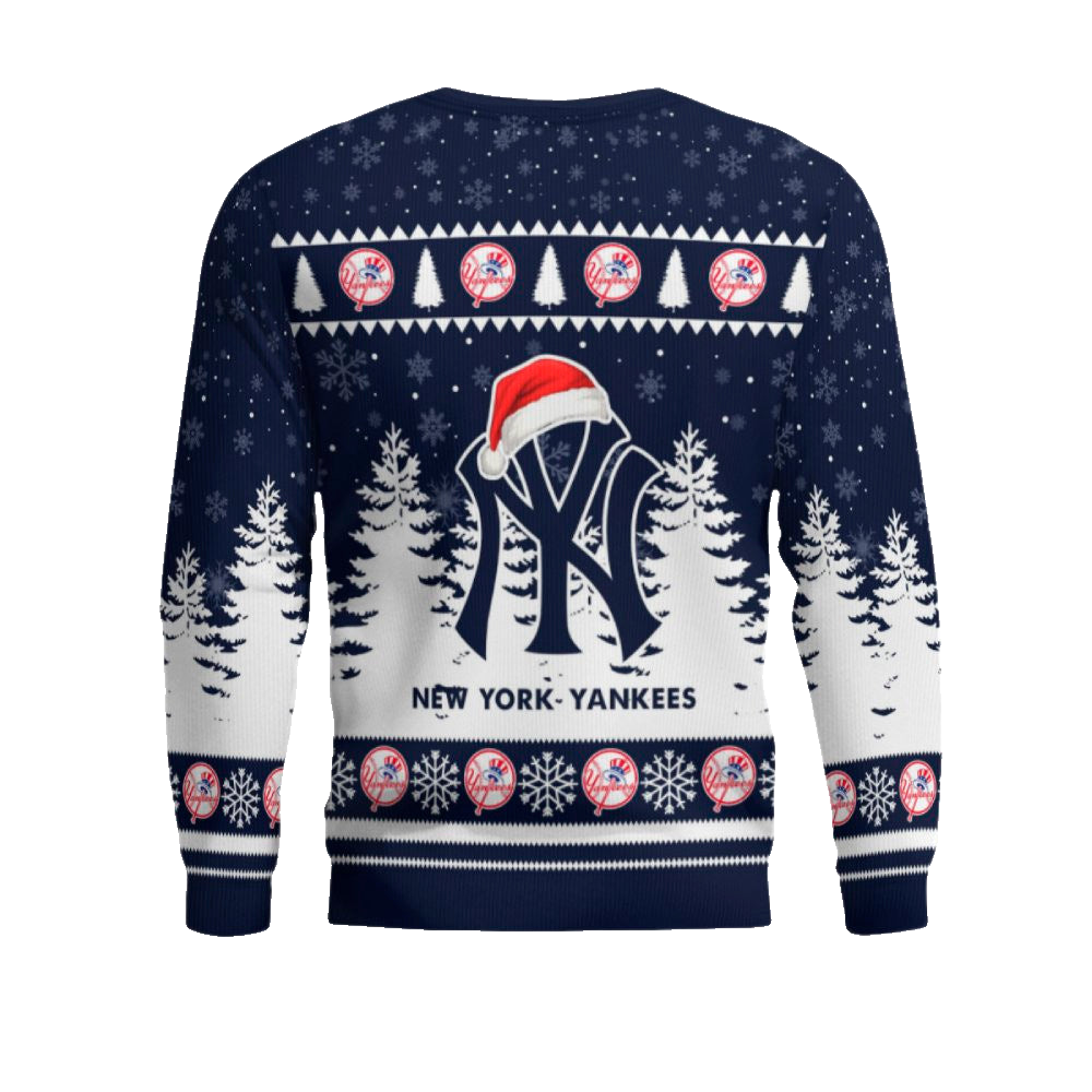 2025 New York Yankees Snowflakes Christmas Ugly Sweater – Moonbestprint