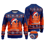 2025 New York Mets Snowflakes Christmas Ugly Sweater – Moonbestprint