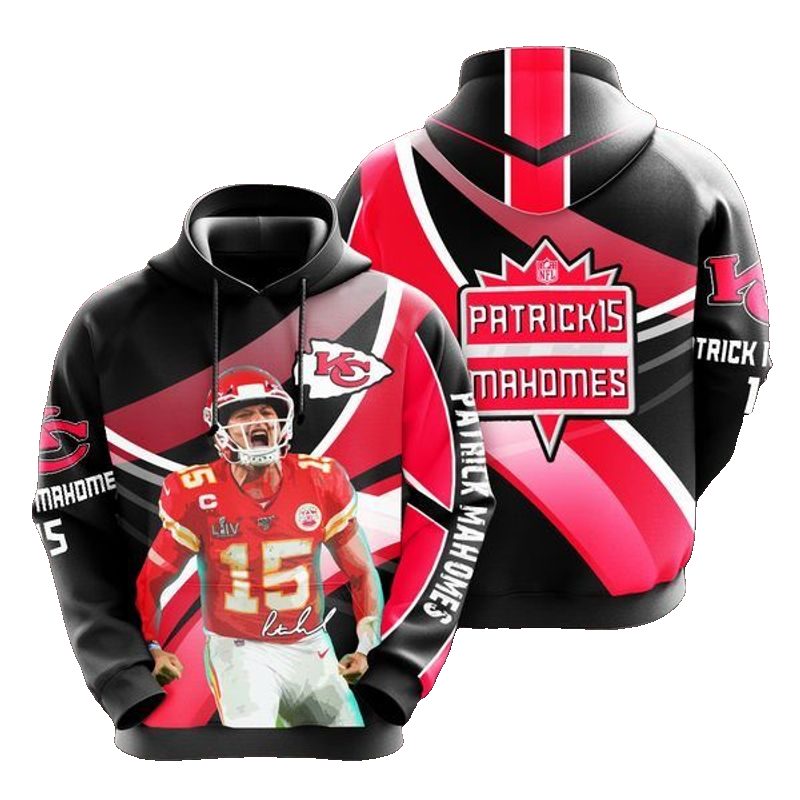 Kansas City Chiefs Patrick Mahomes 3d Unisex Hoodie Gts005934 - Moonbestprint