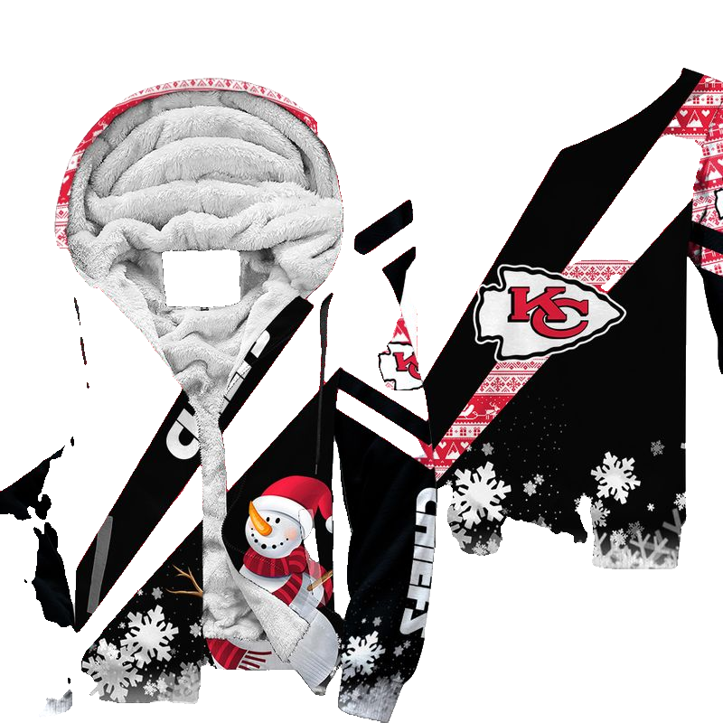 Kansas City Chiefs Xmas Snowman Hoodie Zip Up Hoodie Nla031510 - Moonbestprint