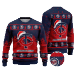 2025 Minnesota Twins Snowflakes Christmas Ugly Sweater – Moonbestprint