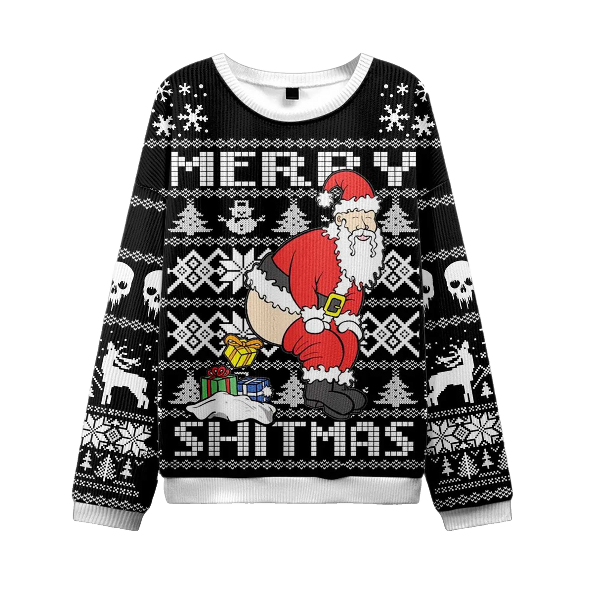 2026 Merry Shitmas Ugly Christmas Sweater Moonbestprint