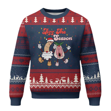 2025 Jizz The Season Ugly Christmas Sweater – Moonbestprint