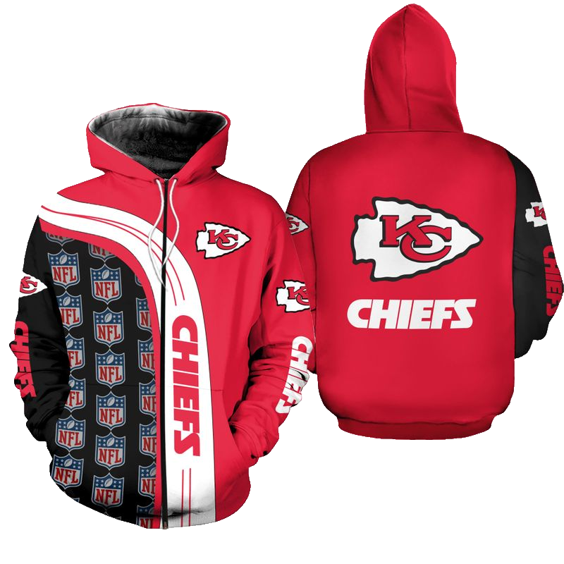 Kansas City Chiefs Limited Edition Hoodie Zip Hoodie Unisex Size Nla000210 - Moonbestprint