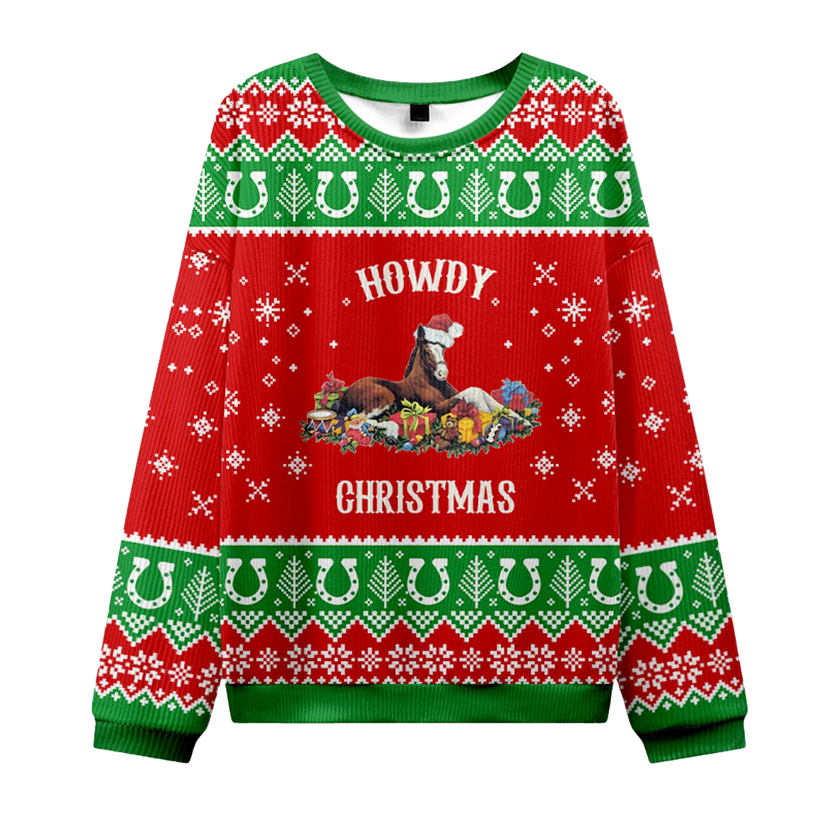 2026 Howdy Christmas Ugly Sweater Moonbestprint