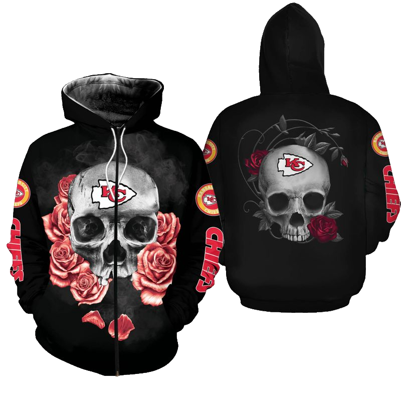 Nfl Kansas City Chiefs Limited Edition Zip Up Hoodie Hoodie Size S-5xl New007710 - Moonbestprint