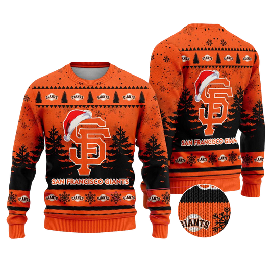 2025 Giants Snowflakes Christmas Ugly Sweater – Moonbestprint