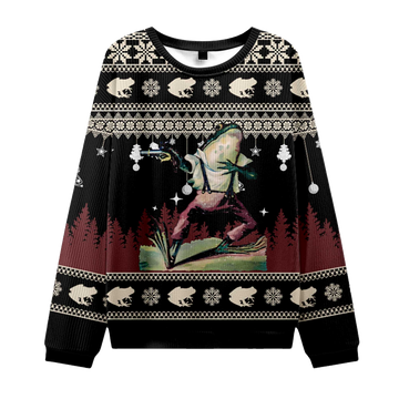 2026 Frog Christmas Ugly Sweater Moonbestprint