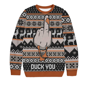 2026 Duck You Christmas Ugly Sweater Moonbestprint