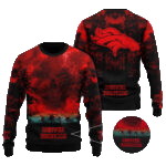 2025 Denver Broncos Stranger Things Ugly Sweater – Moonbestprint