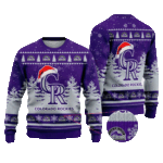 2025 Colorado Rockies Snowflakes Christmas Ugly Sweater – Moonbestprint