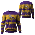 2025 Christmas Vikings Festive Reindeer Tree Ugly Sweater – Moonbestprint