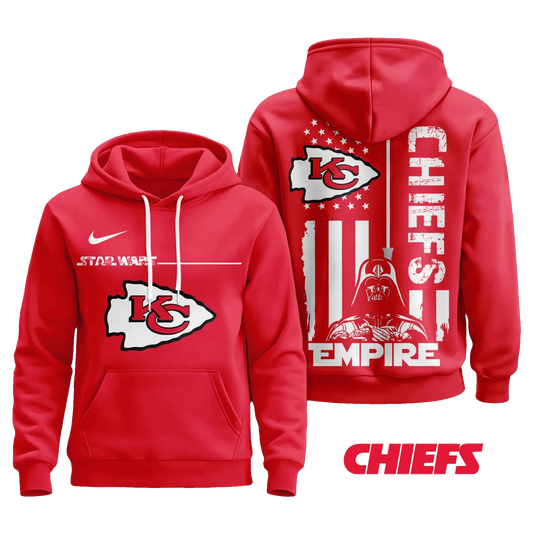 Kansas City Chiefs Starwars Empire Hoodie - Moonbestprint