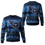 2025 Christmas Titans Festive Reindeer Tree Ugly Sweater – Moonbestprint